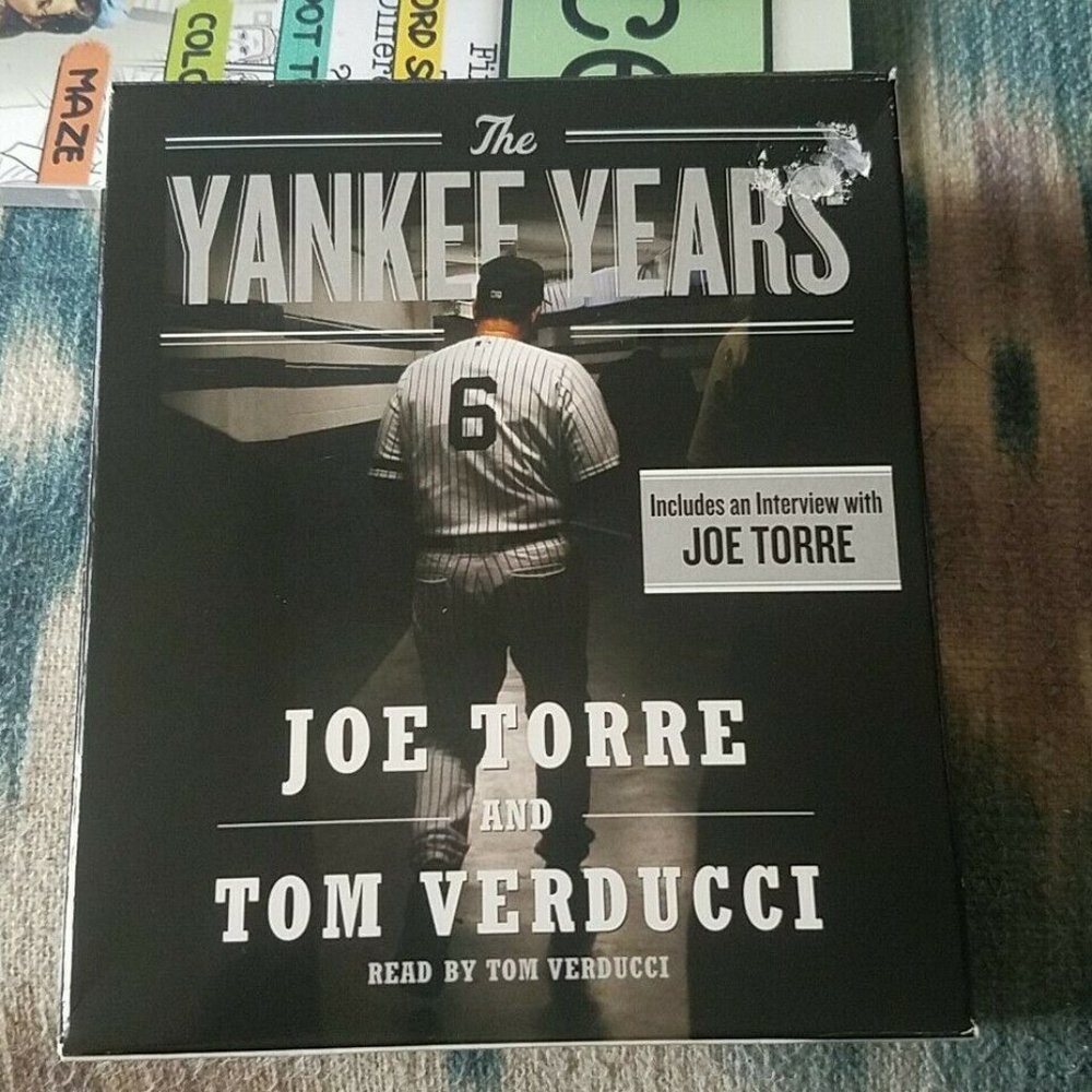 The Yankee Years Audio Book COMPLETE Joe Torre/Tom Verducci CDs Books on Tape